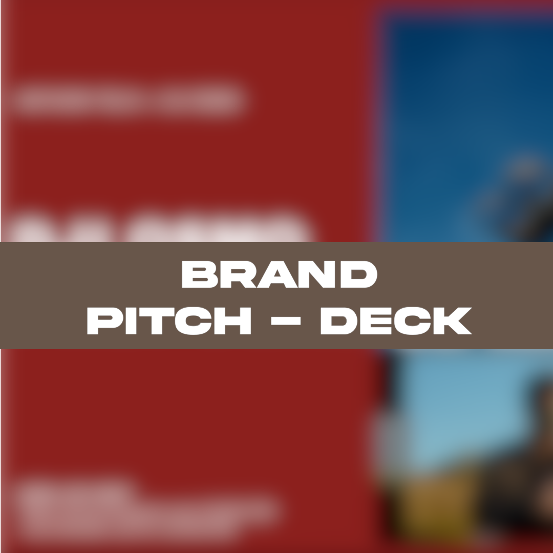 PITCH DECK - Template